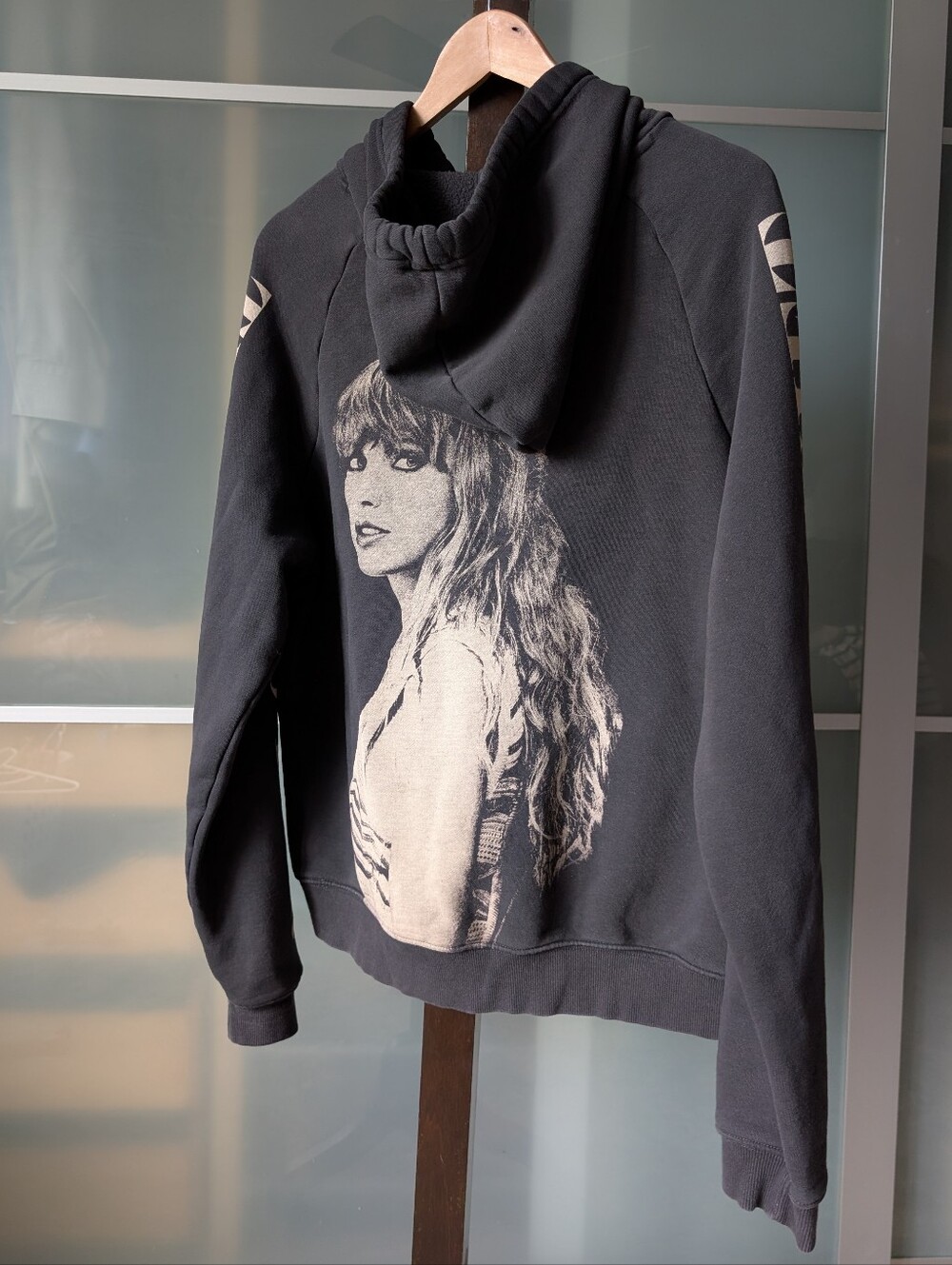 Taylor Swift The Eras Tour Grey Graphic Hoodie - XS